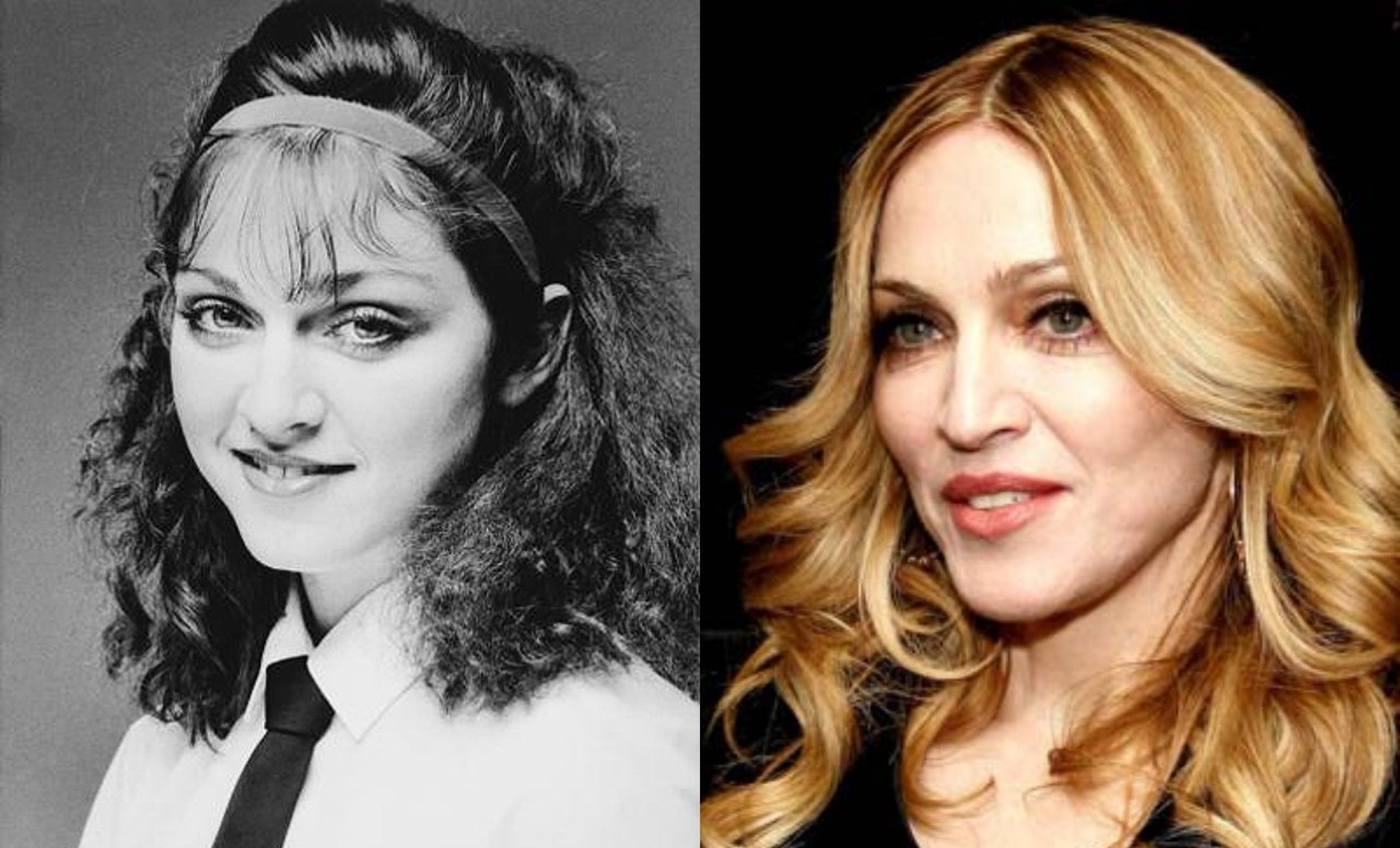 Мадонна певица фото в молодости и сейчас